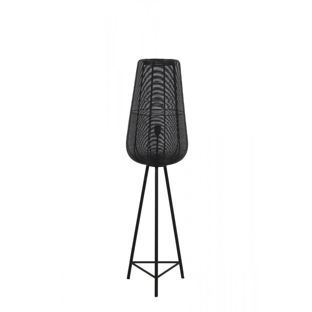 Floor Lamp 37x135cm Adeta Matt Black