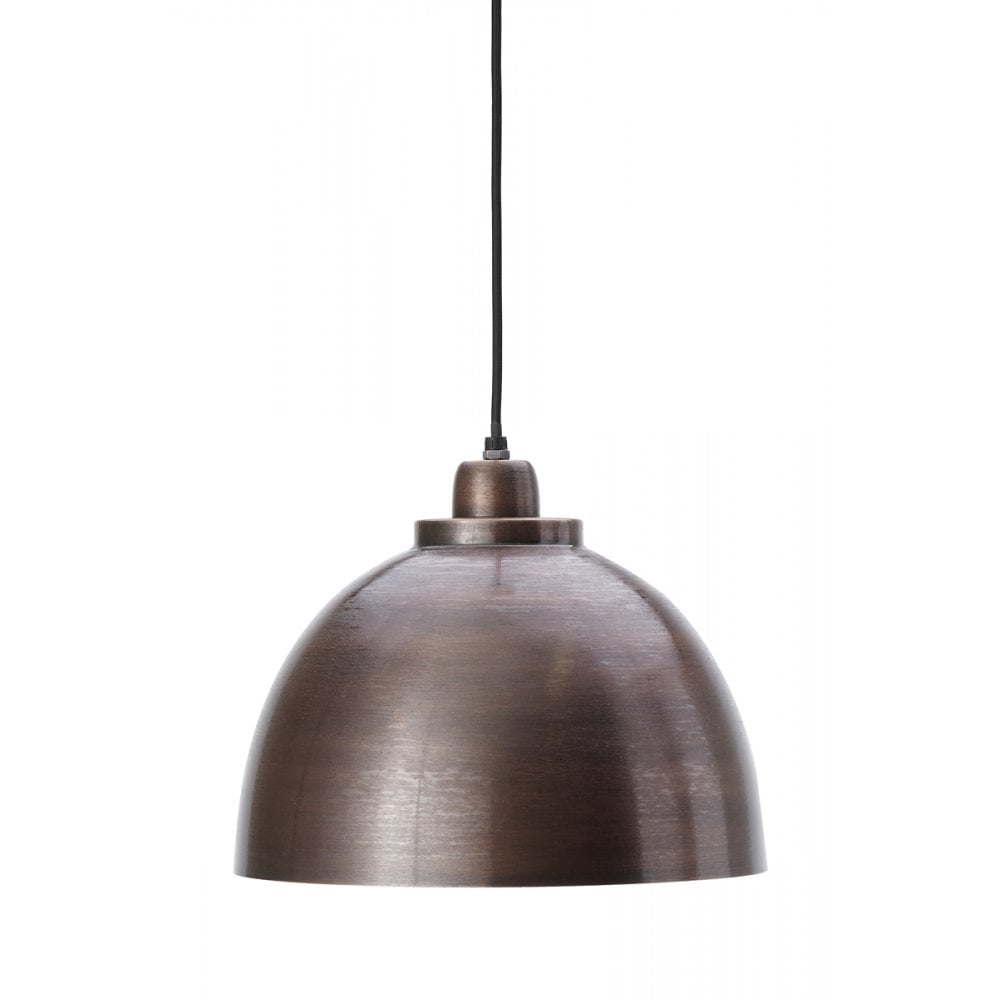 Hanging Lamp 30x26cm Kylie Raw Antique Copper