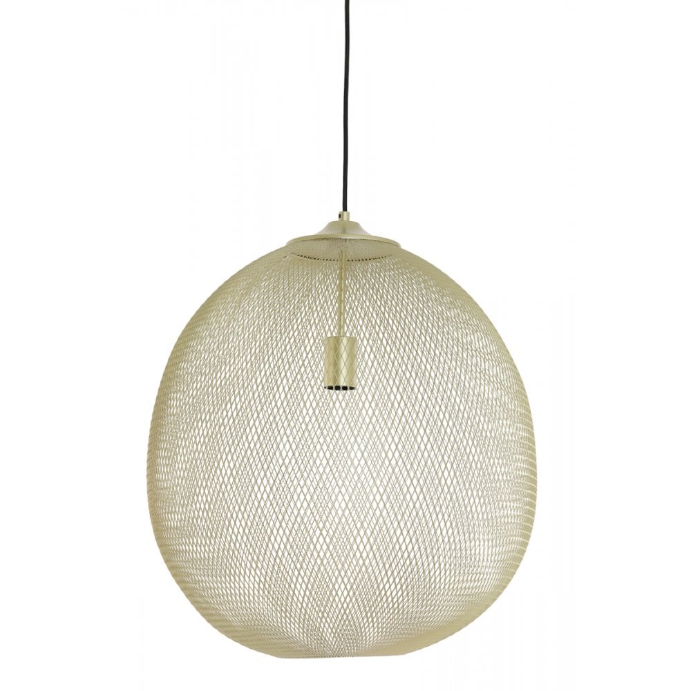 Hanging Lamp 50x58cm Moroc Gold