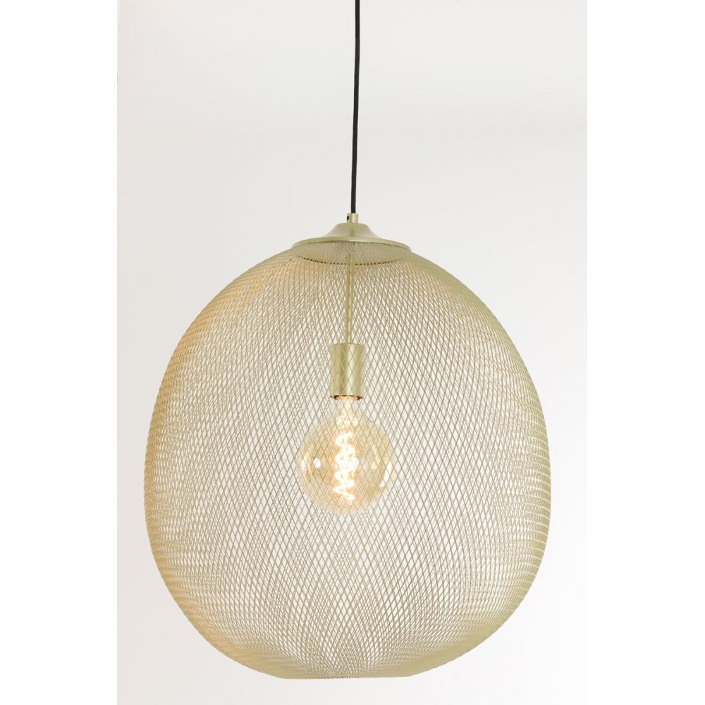 Hanging Lamp 50x58cm Moroc Gold