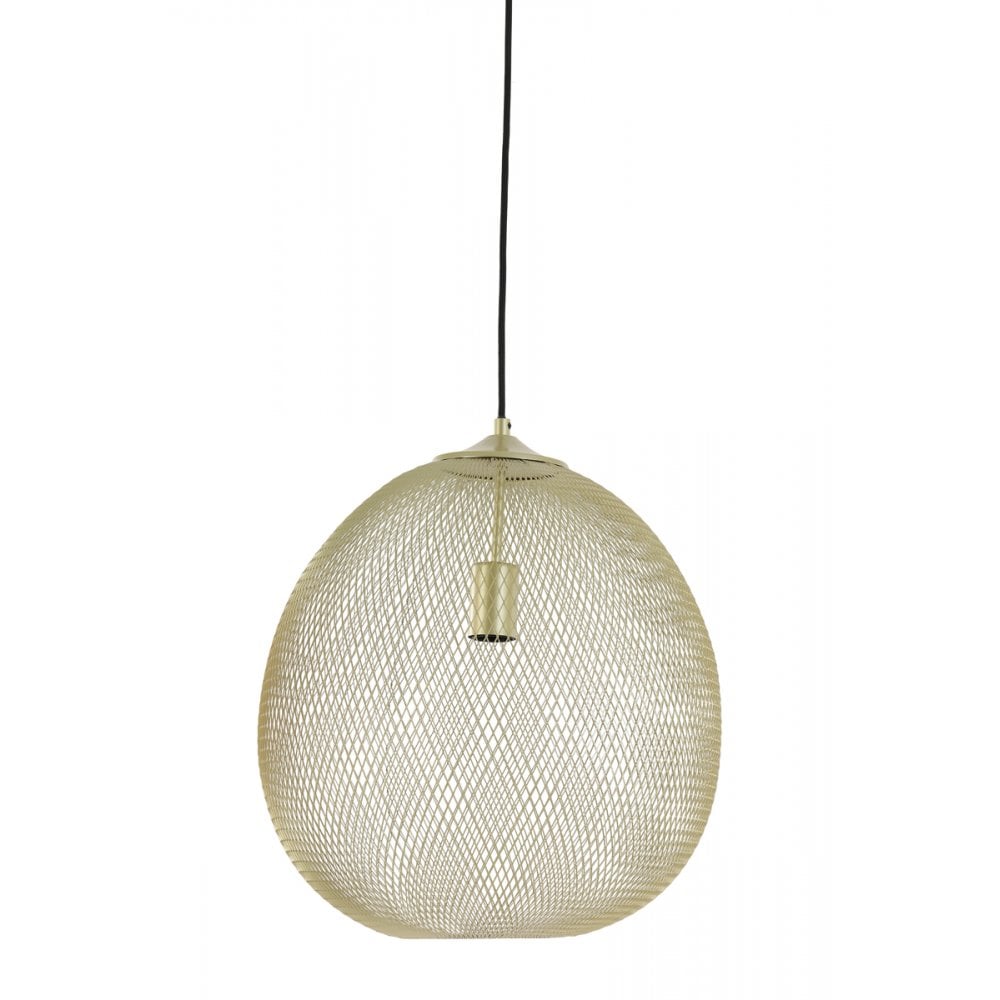 Hanging Lamp 40x45cm Moroc Gold