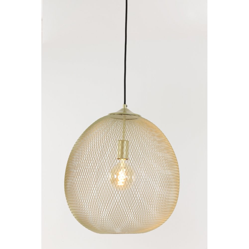 Hanging Lamp 40x45cm Moroc Gold