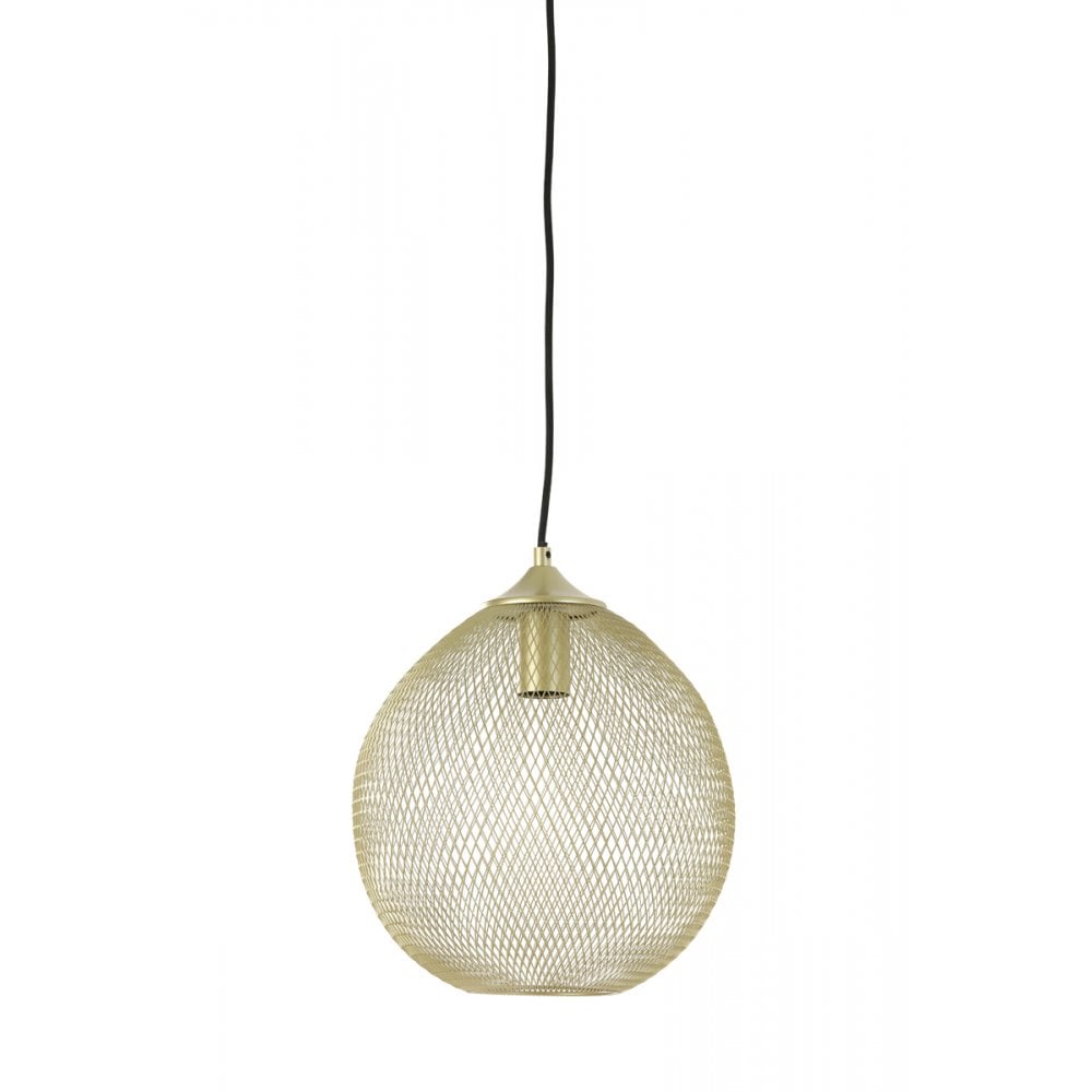 Hanging Lamp 30x35cm Moroc Gold