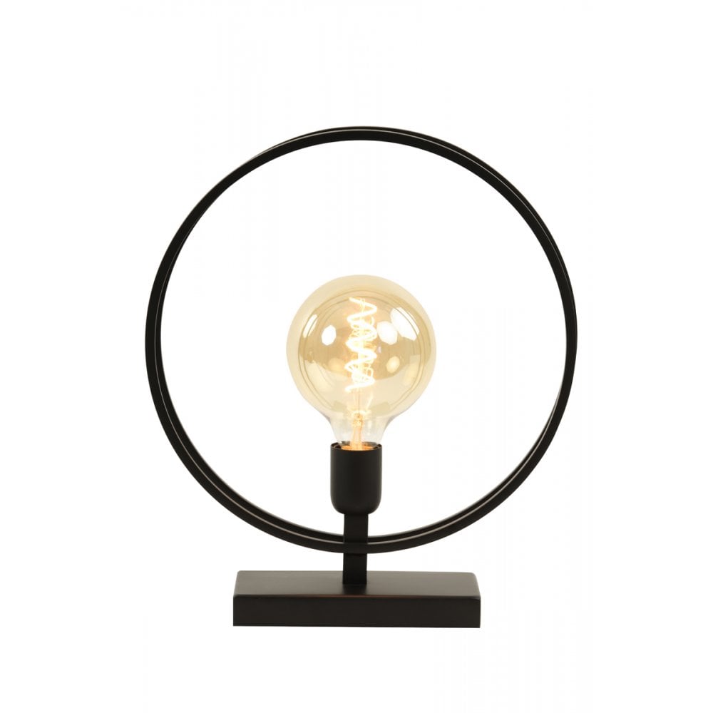 Table Lamp 35x10x40cm Rudra Matt Black