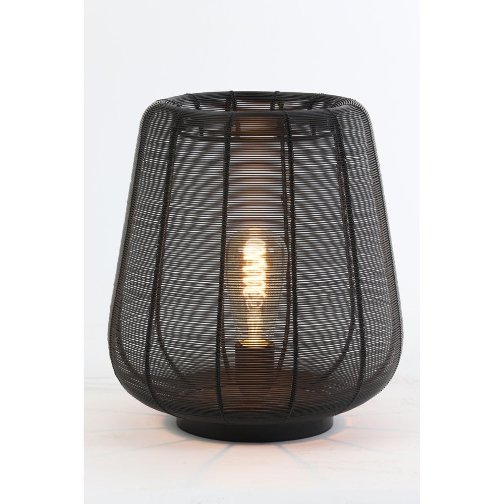 Table Lamp 29x31.5cm Adeta Matt Black