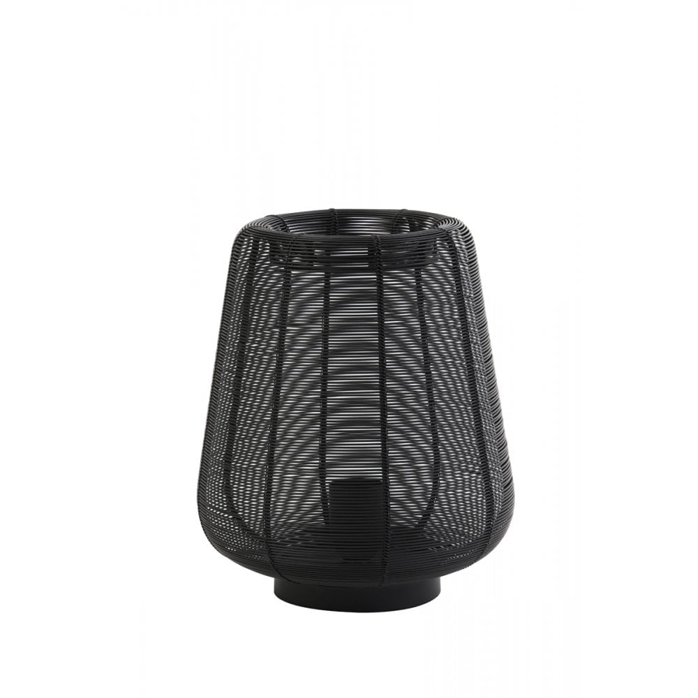 Table Lamp 22x26cm Adeta Matt Black