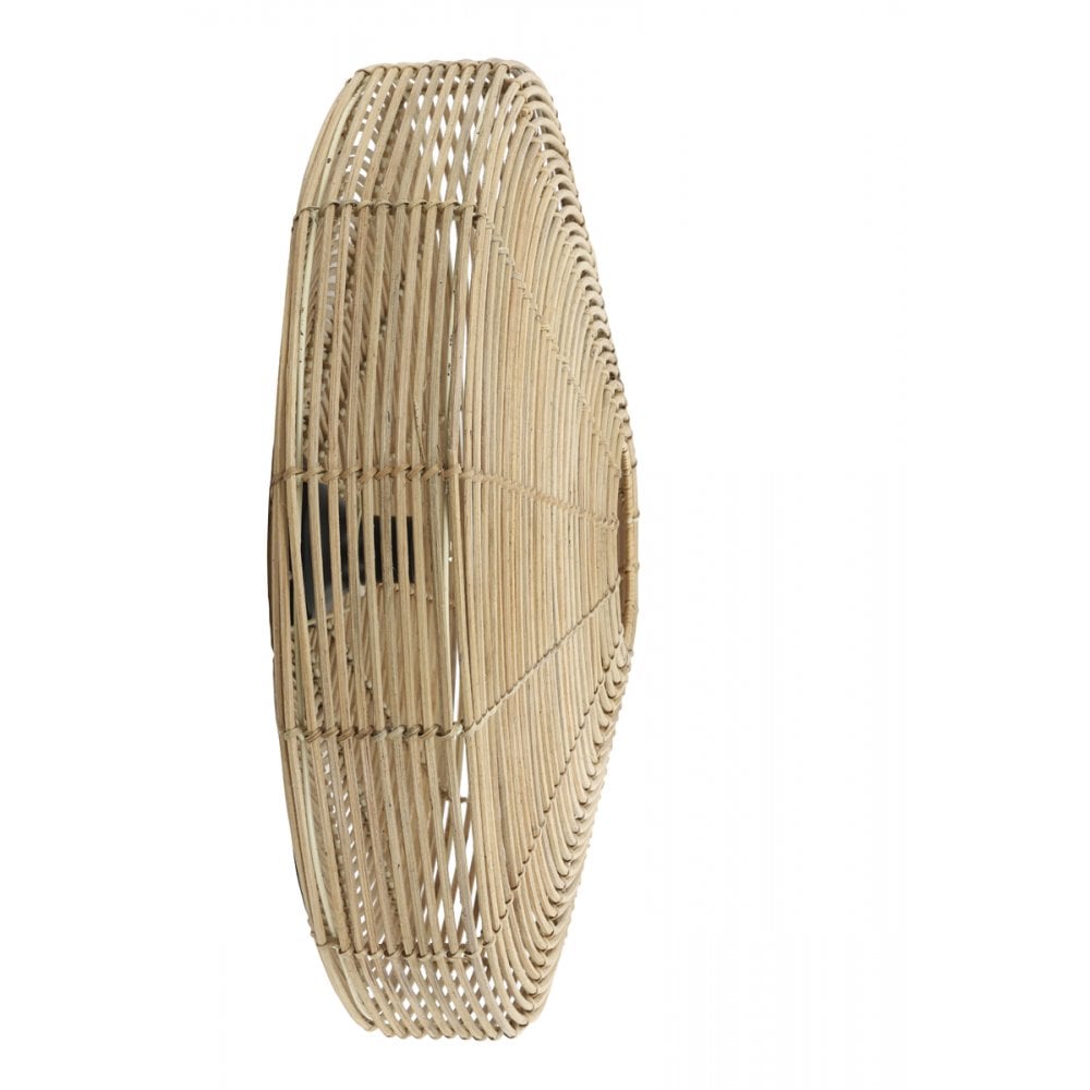 Wall Lamp 60x21cm Mataka Rattan Natural