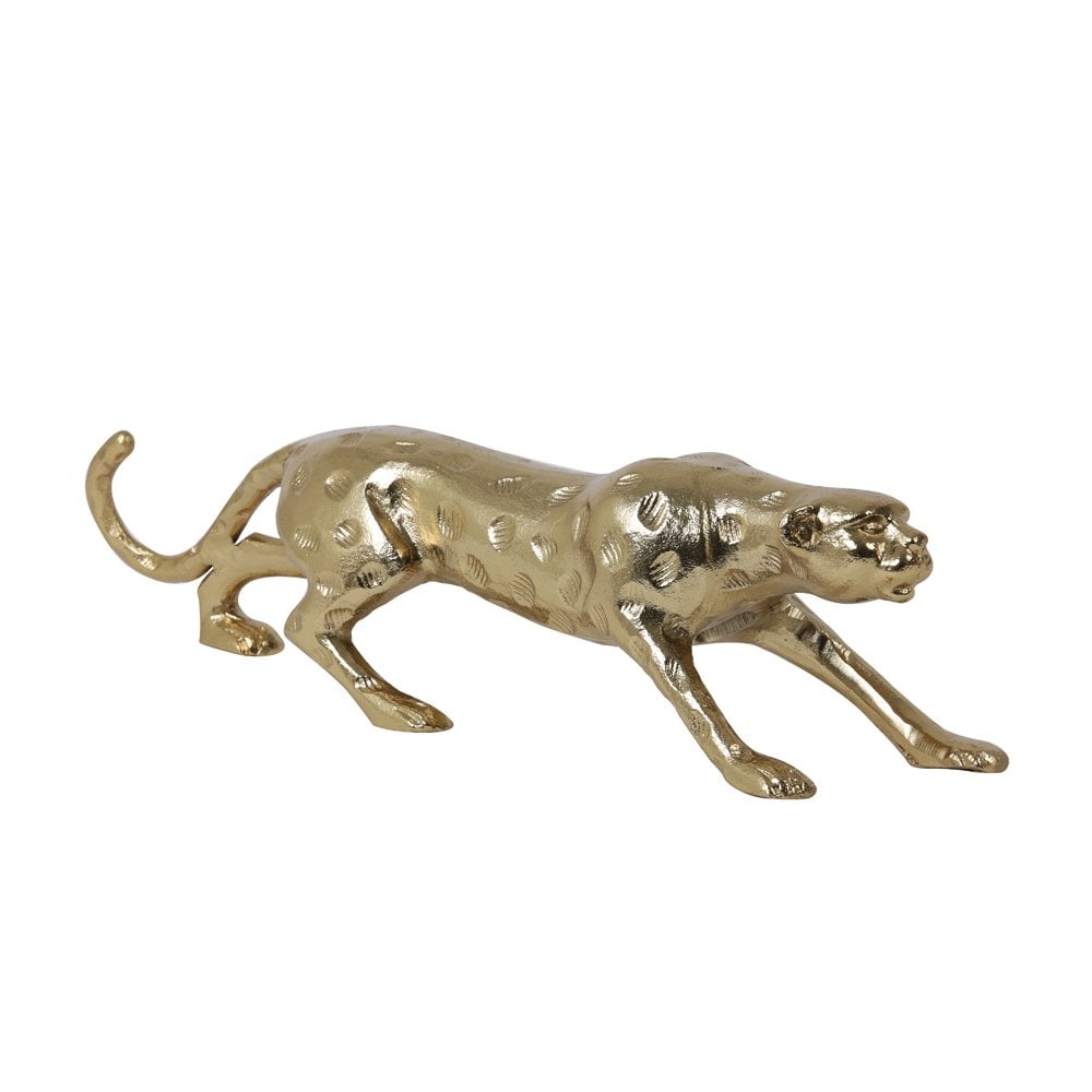 Ornament 53x12.5x13.5cm Panther Gold