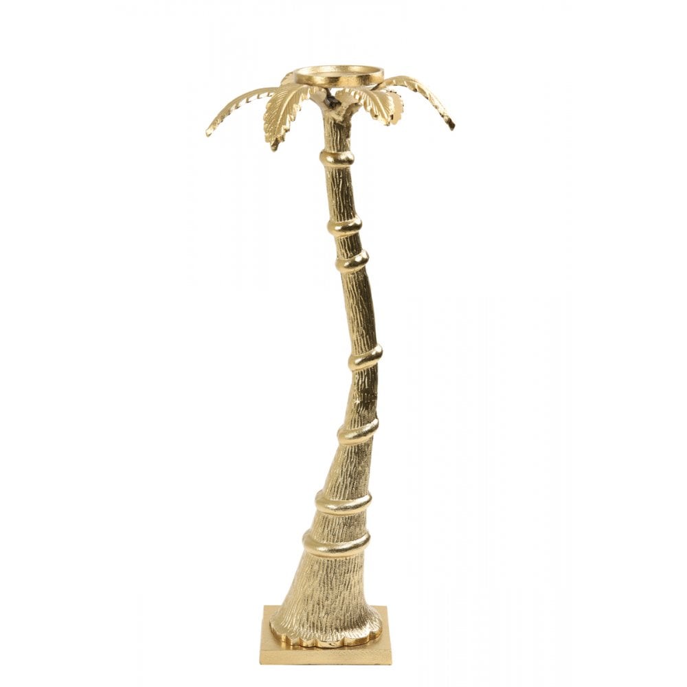 Candle Holder 25x64cm Taxa Gold