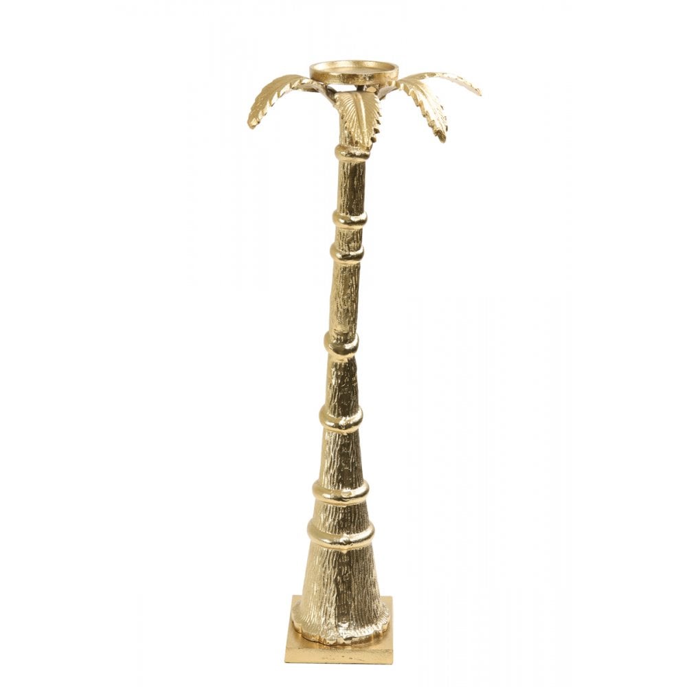 Candle Holder 25x64cm Taxa Gold