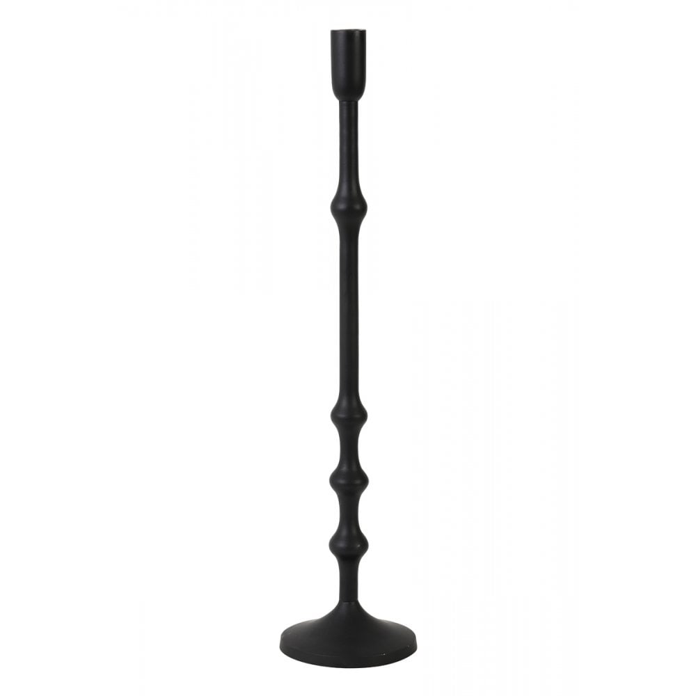 Candle Holder 13x60cm Semut Matt Black