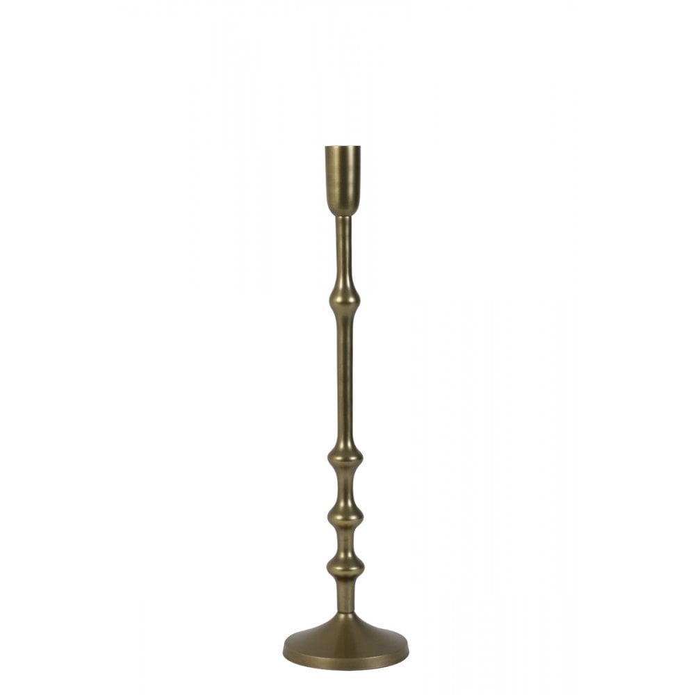 Candle Holder 12x50cm Semut Antique Bronze