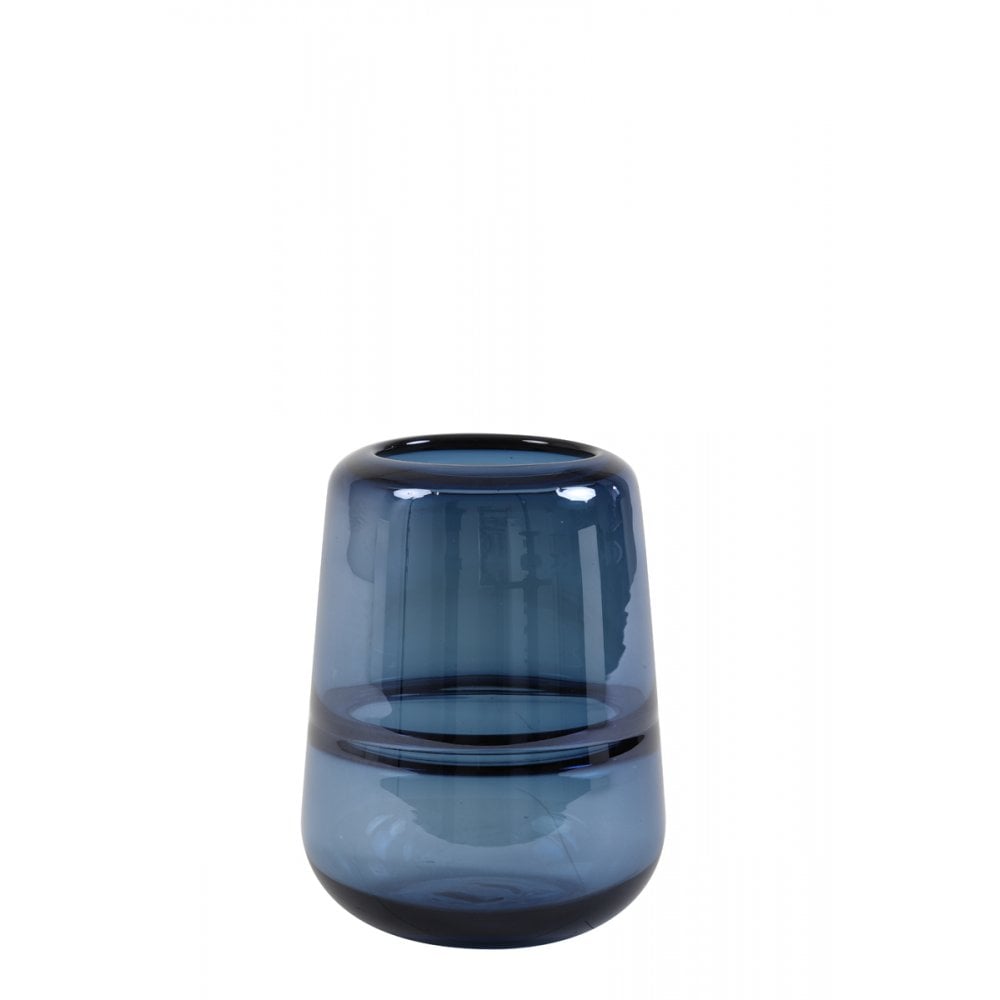 Vase 13x18cm Ermida Glass Blue Luster