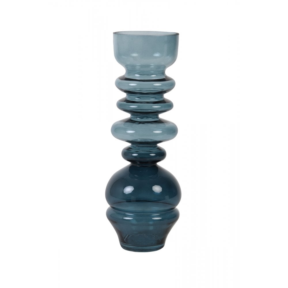 Vase 11.5x34.5cm Levon Glass Blue