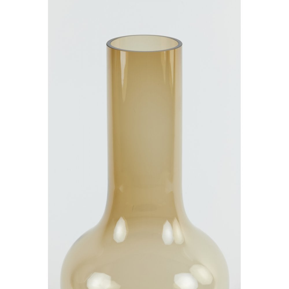 Vase 28x62.5cm Kaela Glass Brown