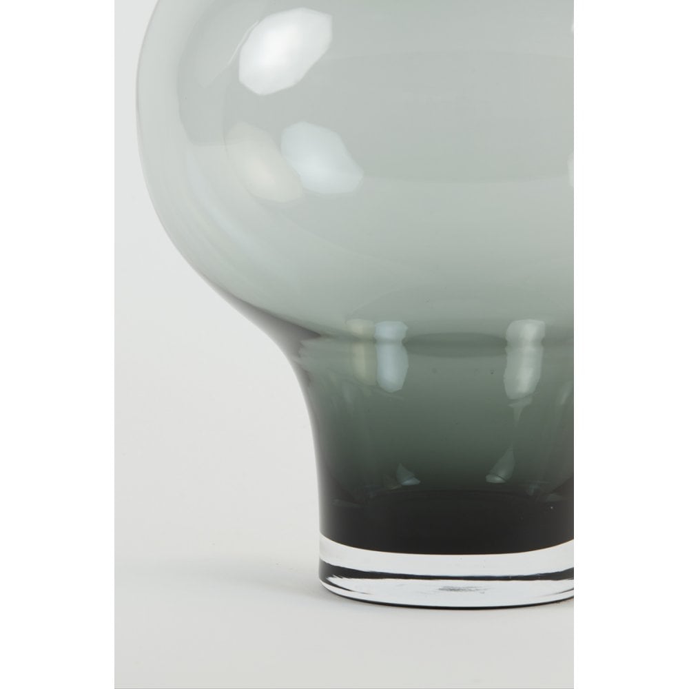 Vase 28x62.5cm Kaela Glass Grey