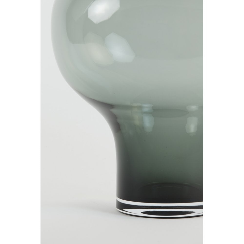 Vase 25.5x47cm Kaela Glass Grey