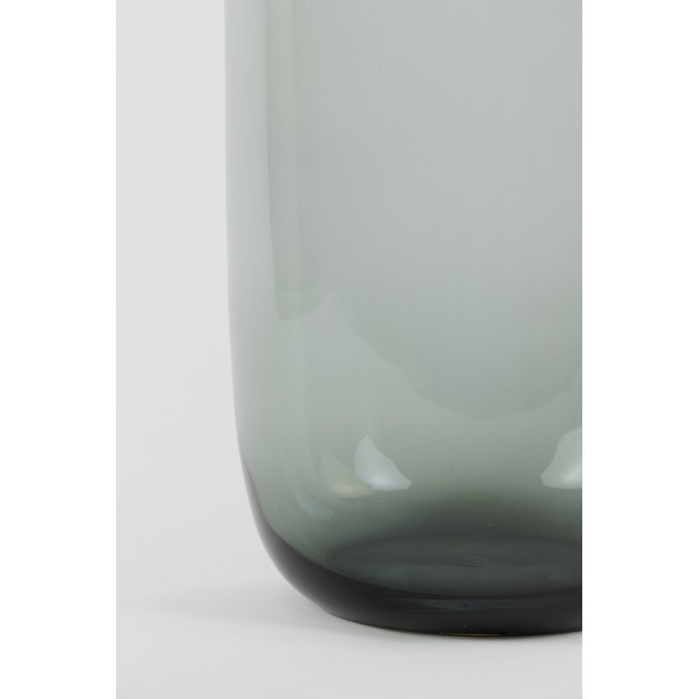 Vase 30x70cm Keira Glass Grey