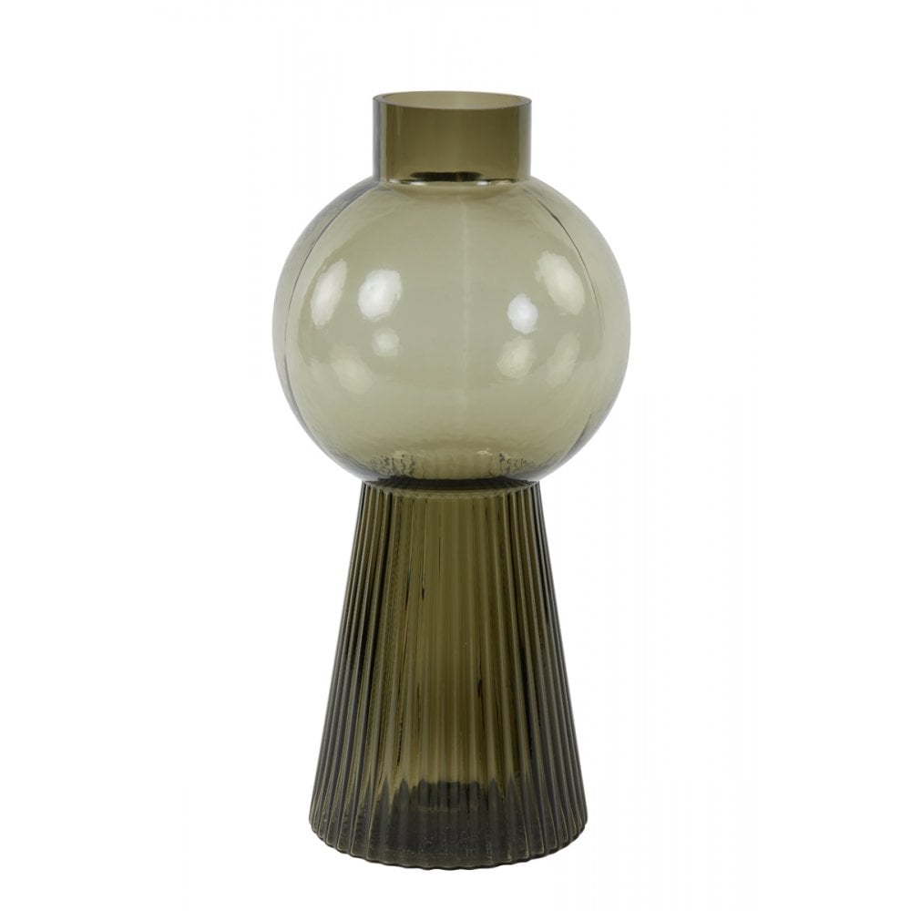 Vase 19x40cm Rala Glass Brown