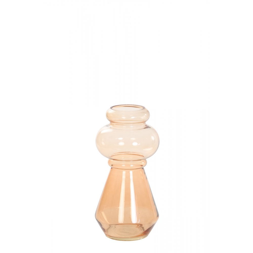 Vase 13.5x27.5cm Livon Glass Peach