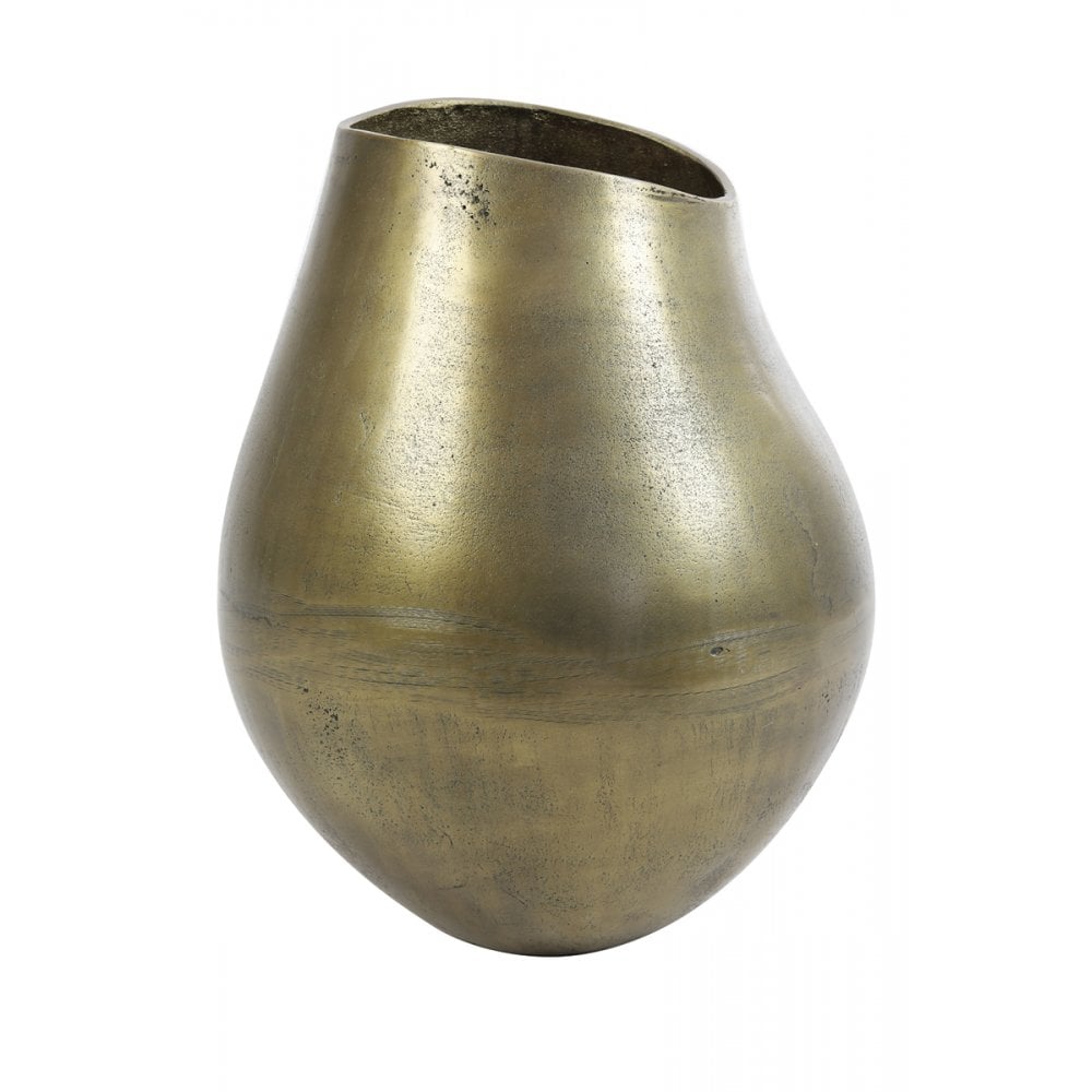 Vase Deco 28x36cm Breston Antique Bronze