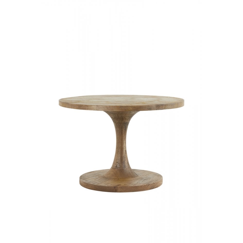 Side Table 60x36cm Bicaba Wood Dark Brown