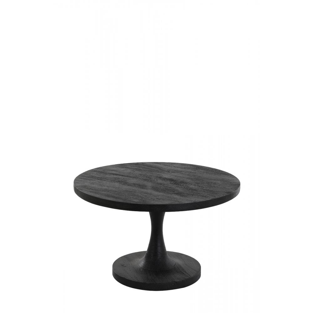 Side Table 60x36cm Bicaba Wood Black