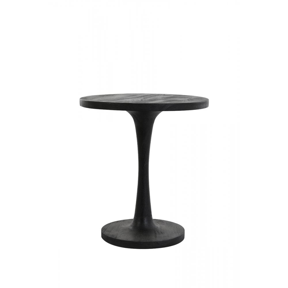 Side Table 50x55cm Bicaba Wood Black