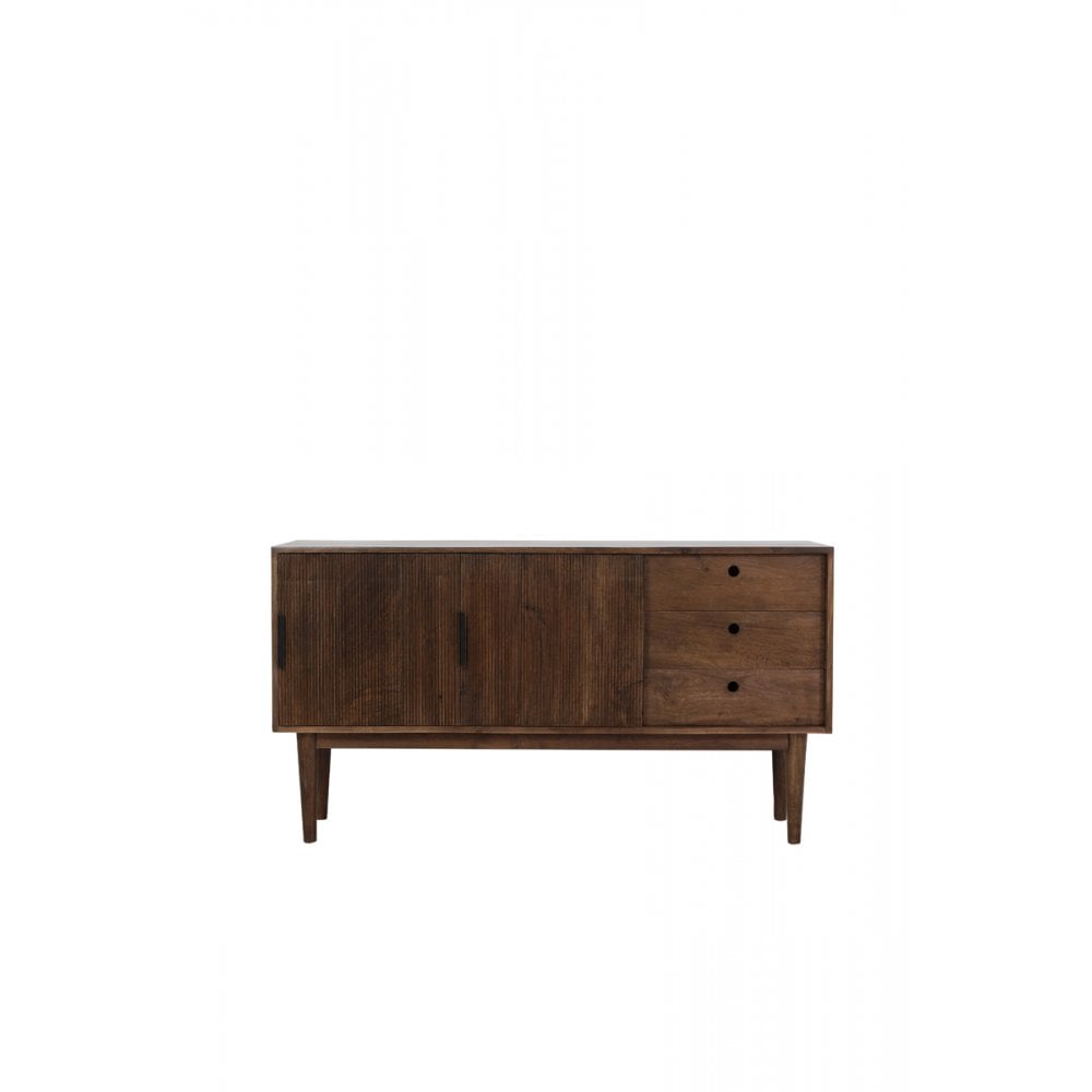 Cabinet 150x40x80cm Bitika Wood Dark Brown