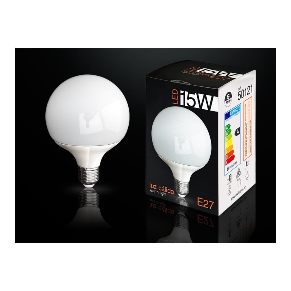 LED Globe Bulb 3000K 15W E27