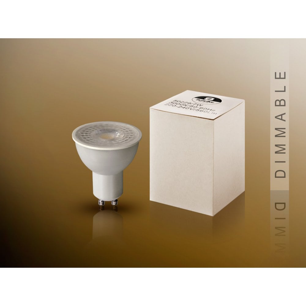 Dimmable LED Bulb 3000K 7W Gu10