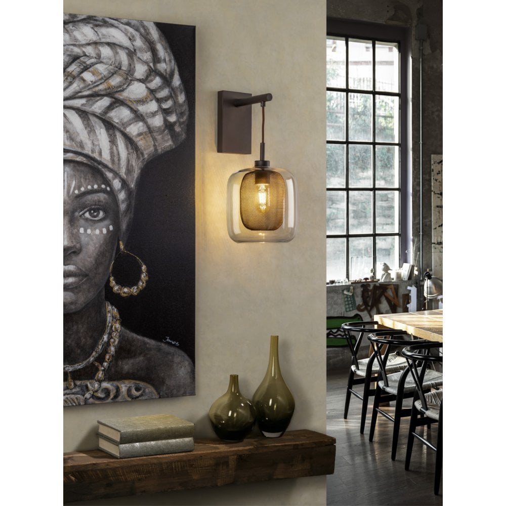 Fox Chocolate Wall Lamp 1L.