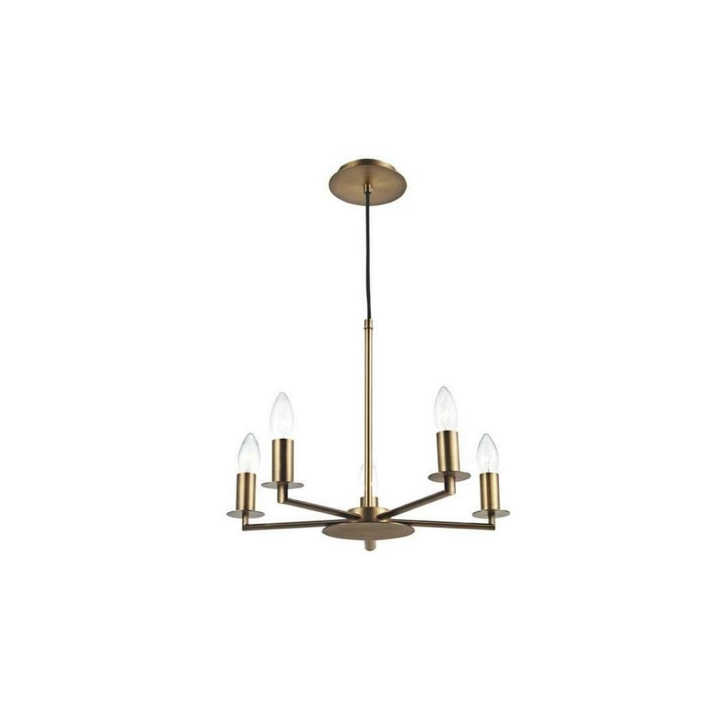 Tyler 5 Light Pendant Bronze