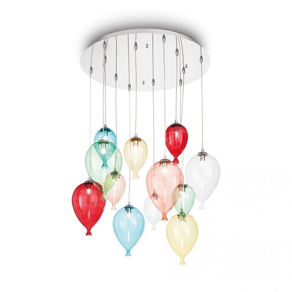 Clown 12 Bulb Pendant Light Colour