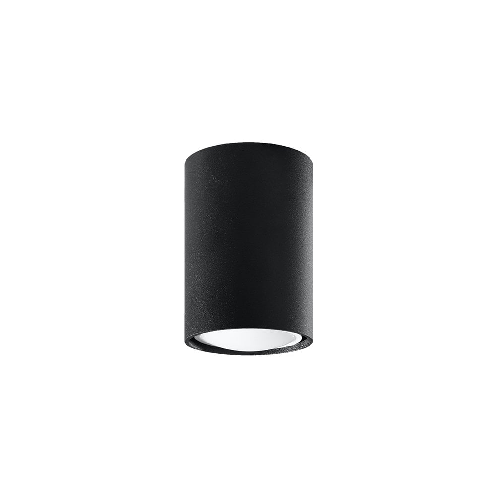 Steel Ceiling Light Lagos 10 Black