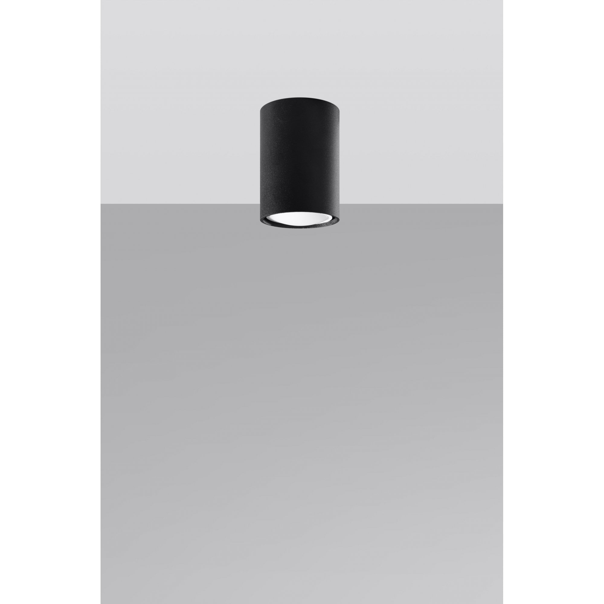 Steel Ceiling Light Lagos 10 Black