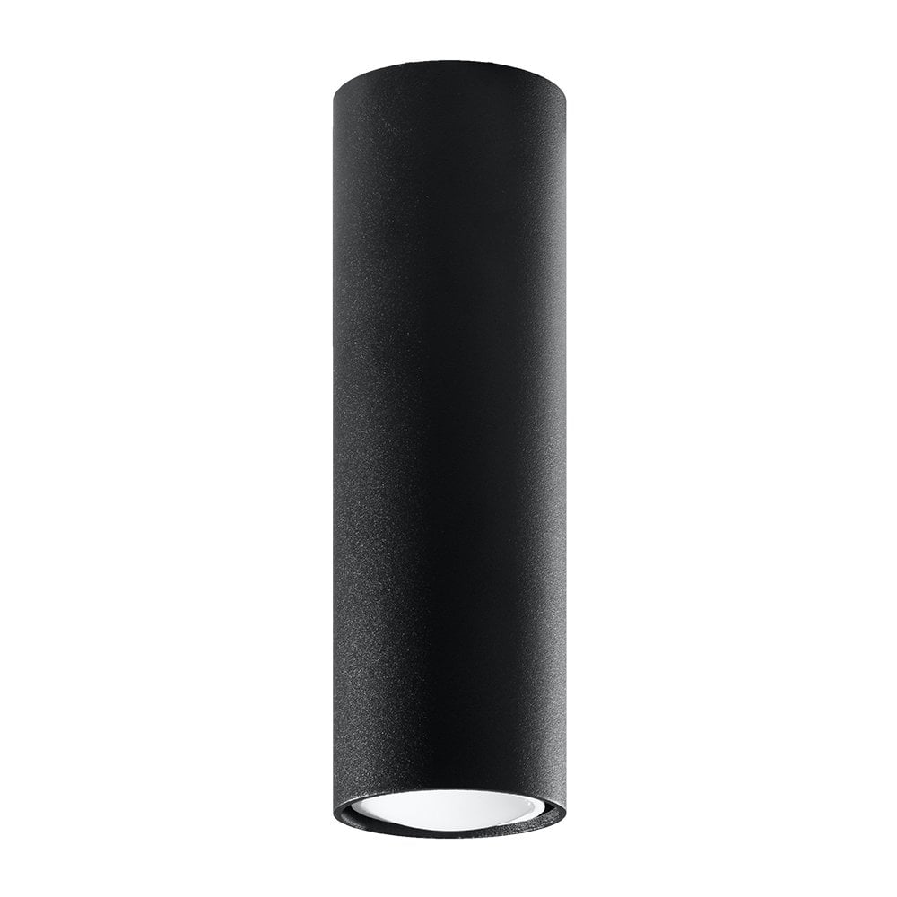 Steel Ceiling Light Lagos 20 Black