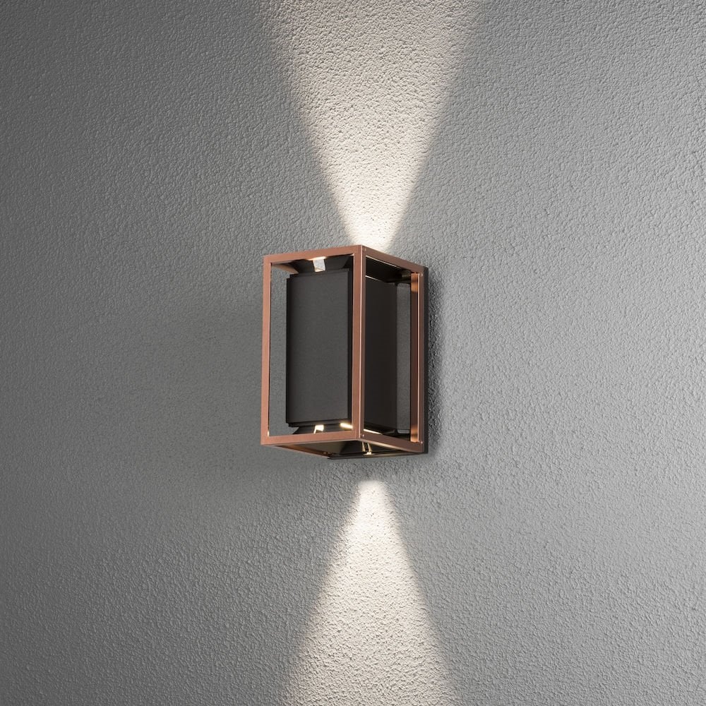 Vale Wall Light Black/Copper