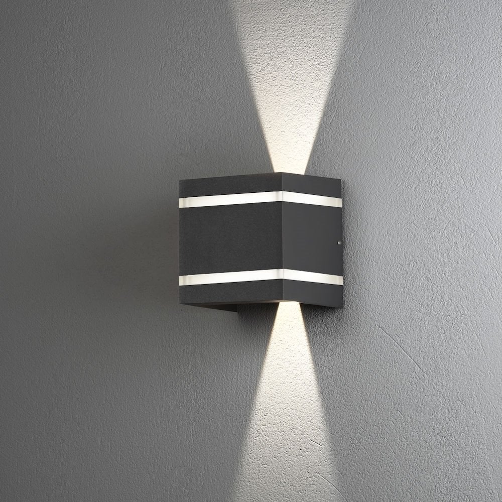 Cremona Up/Down Adj D Grey LED