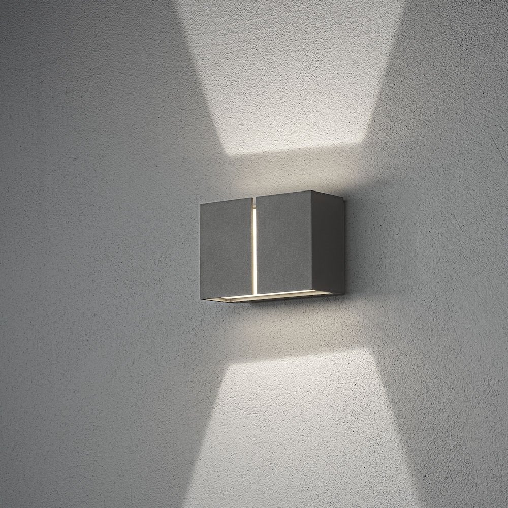 Pavia Wall Light Dk Grey LED