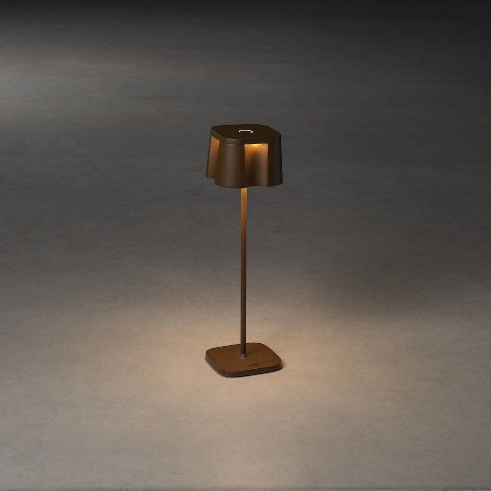 Nice table lamp usb rust