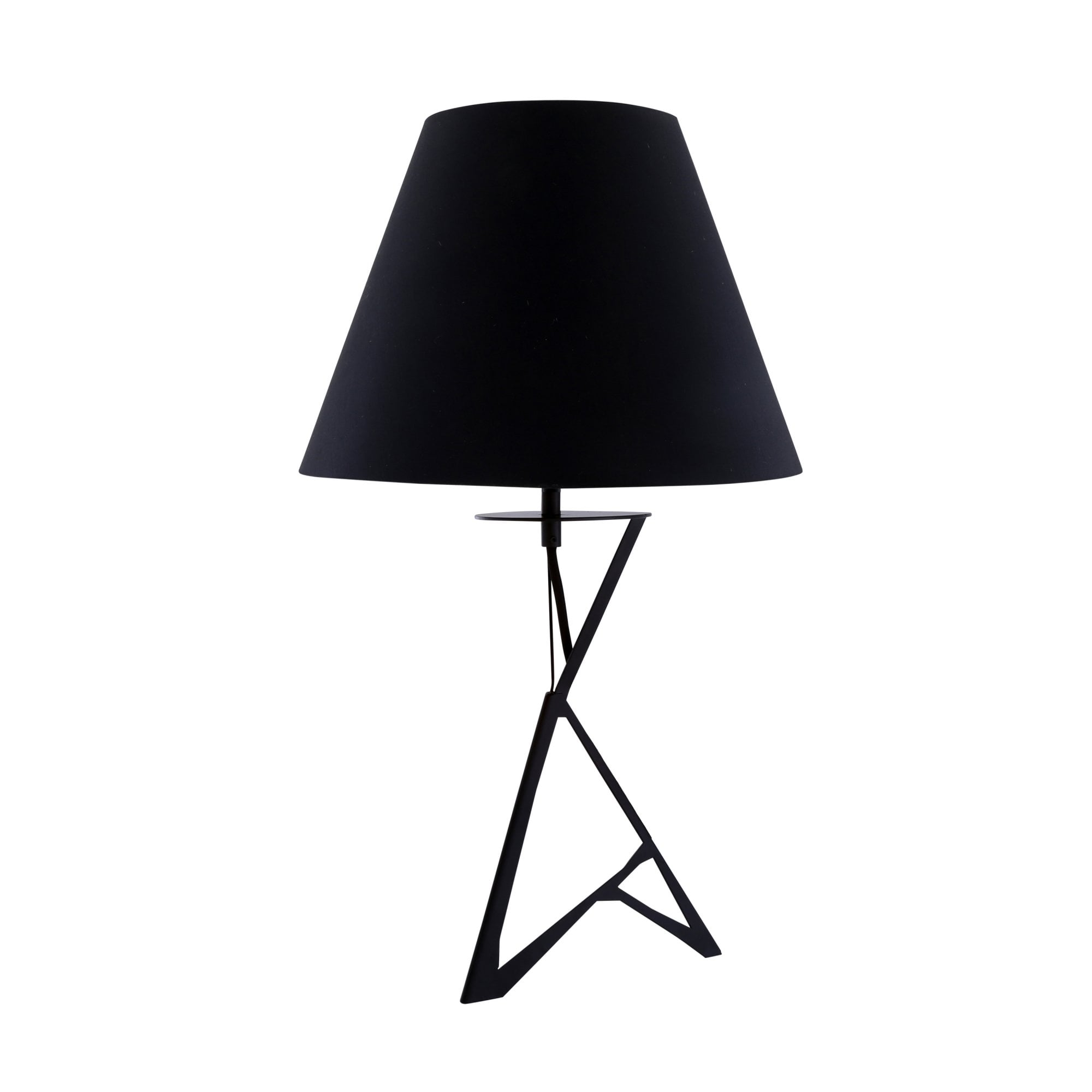 Geo Table Lamp, Matt Black