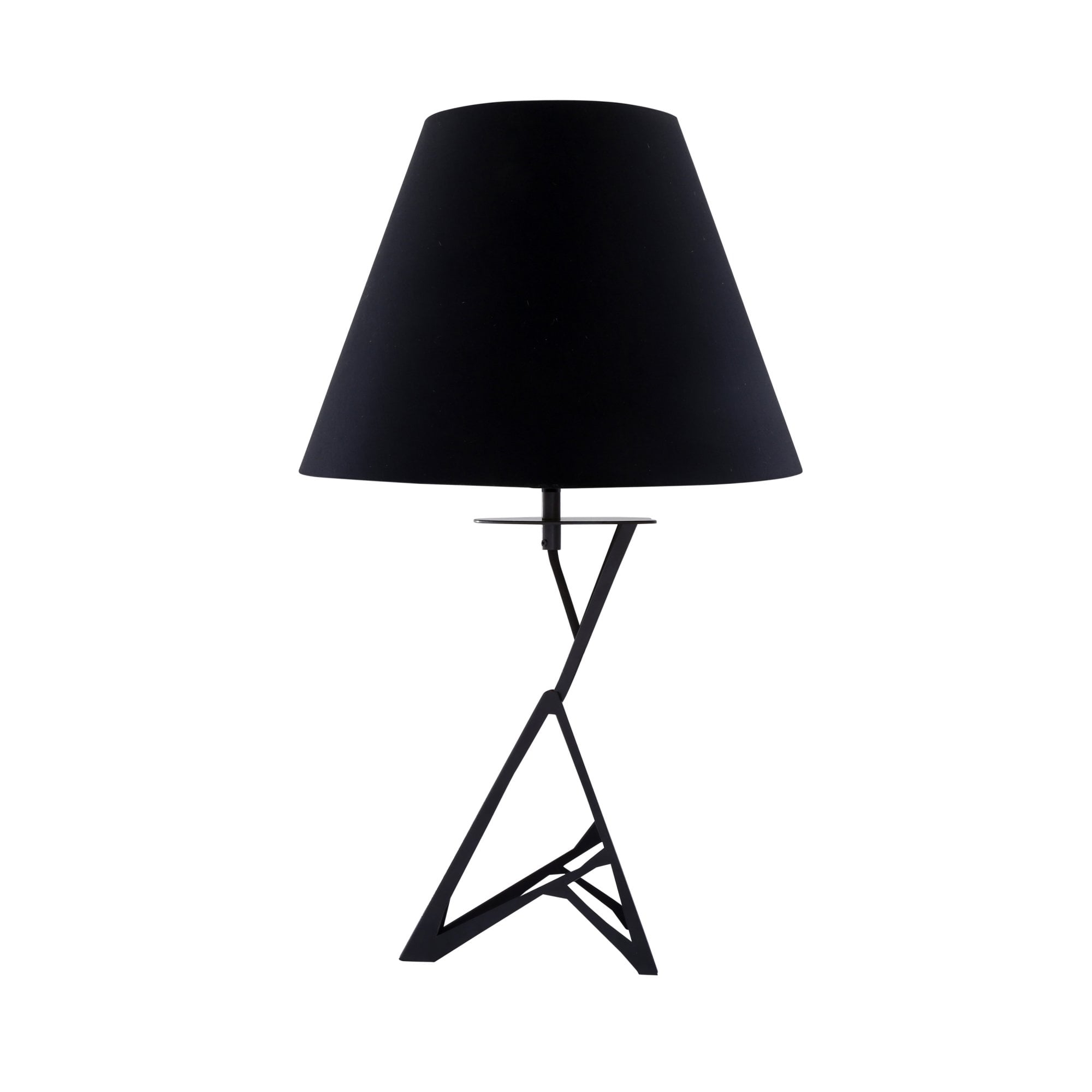 Geo Table Lamp, Matt Black