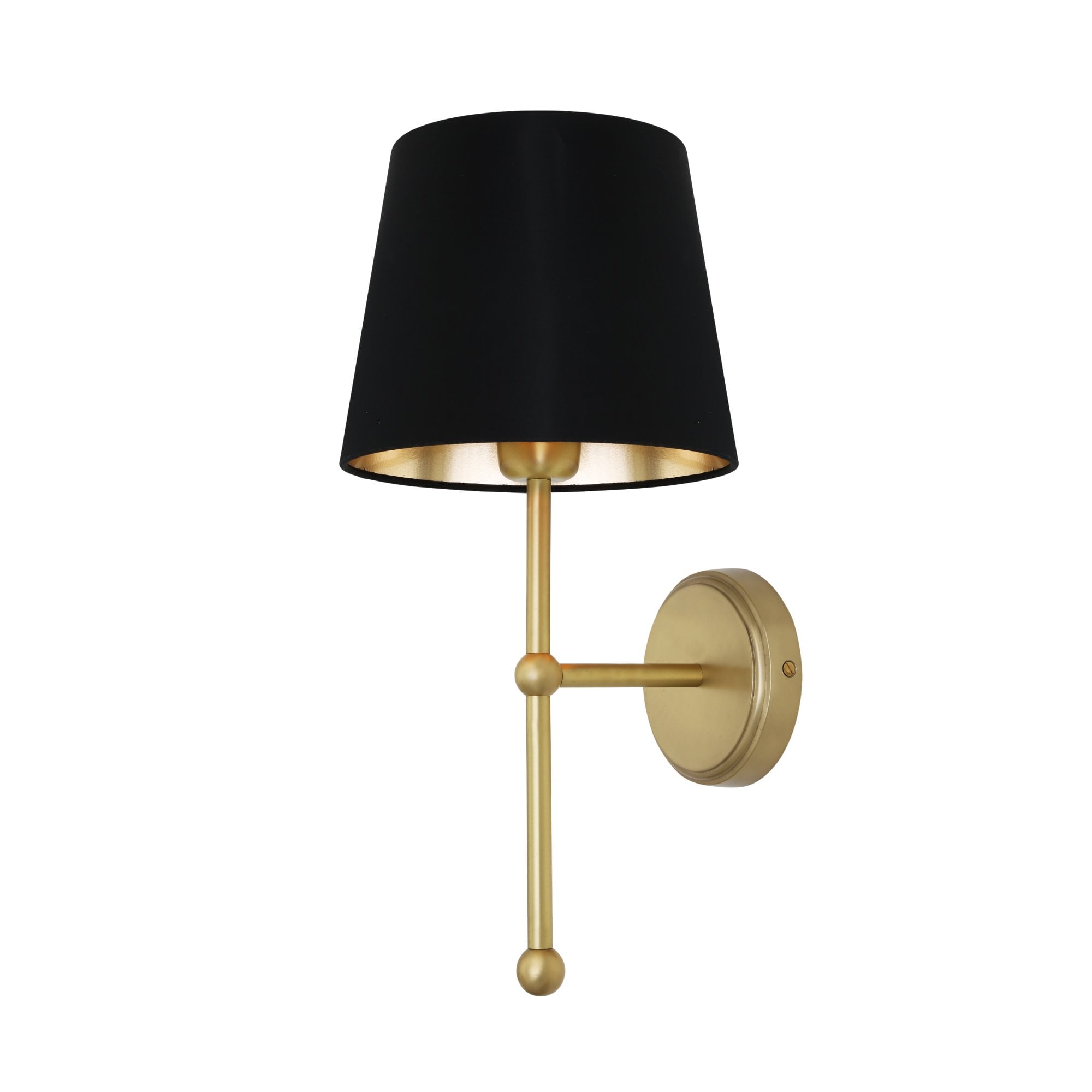 California Wall Light, Antique Brass