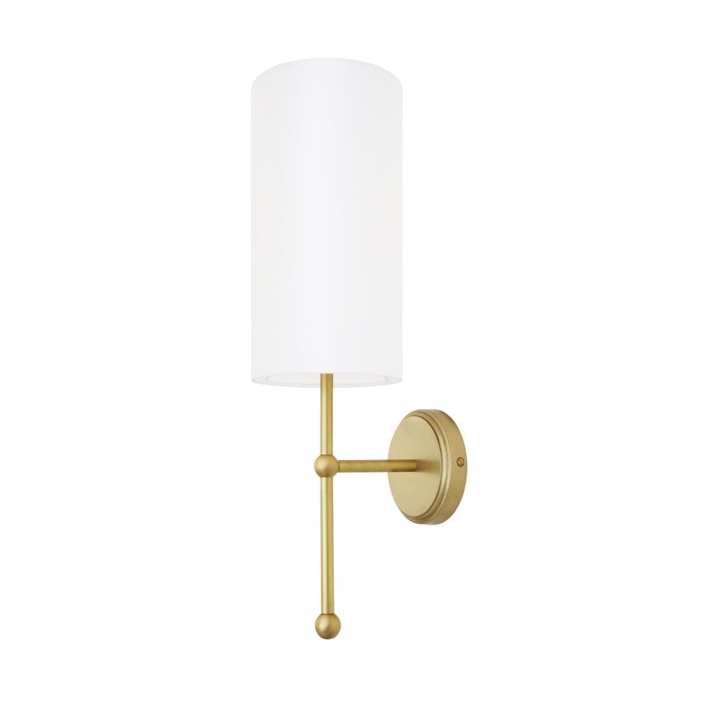 Arizona Wall Light, Antique Brass