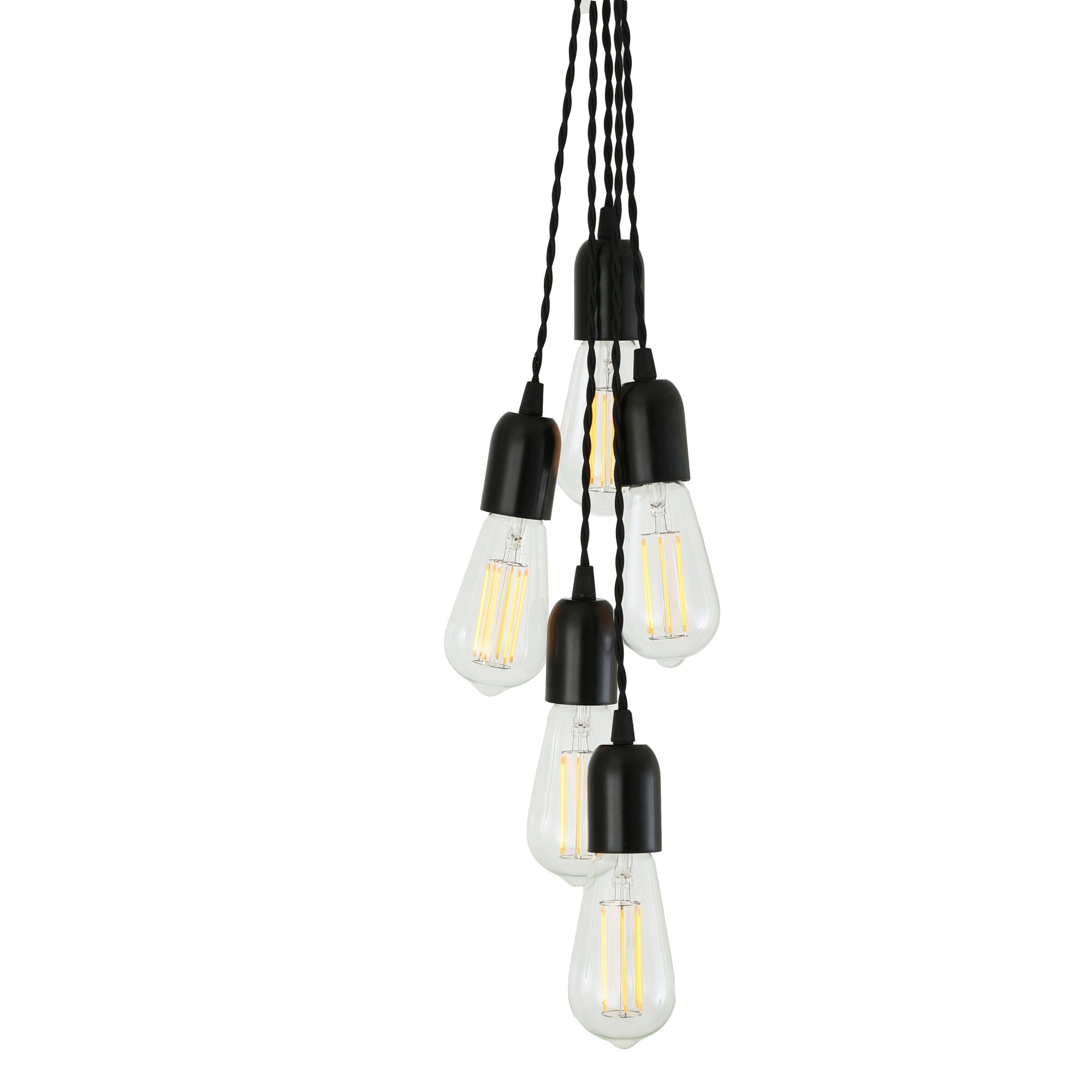 Aneho Cluster Light,  Matt Black