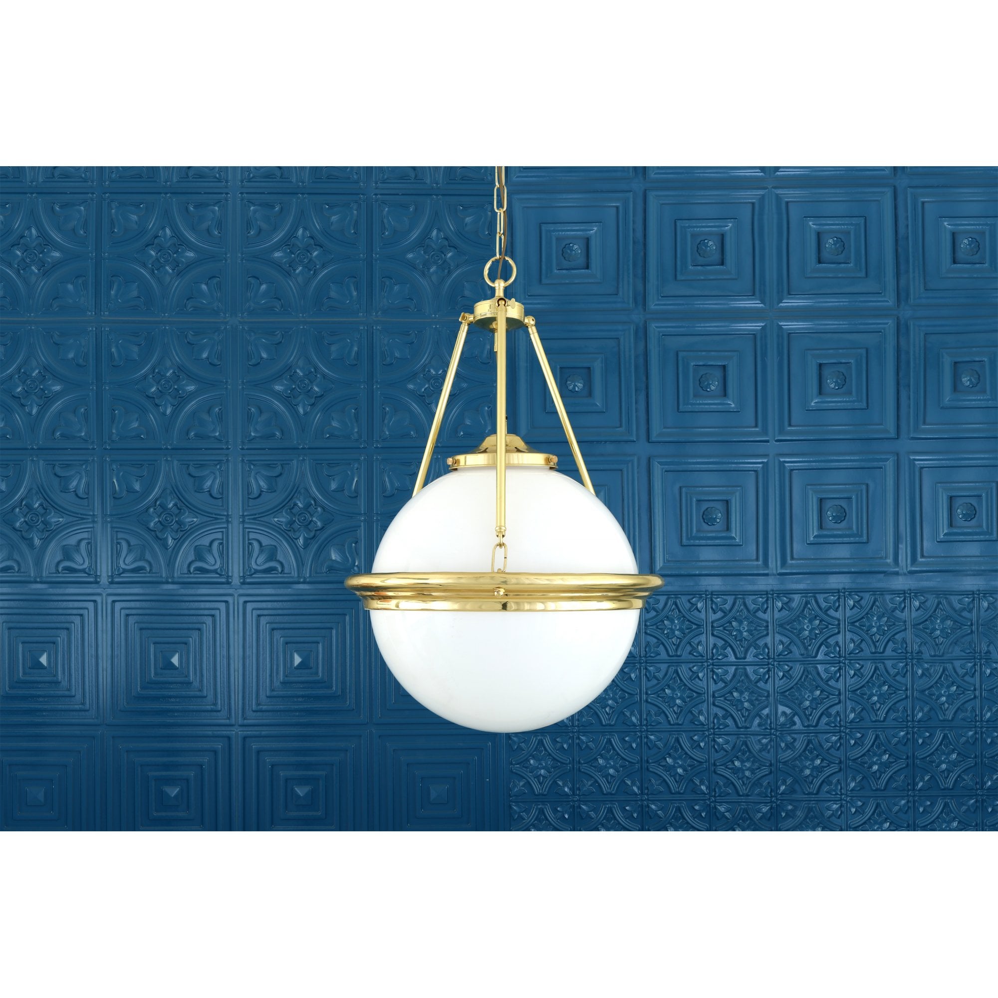 Ardee Pendant Light, Antique Brass