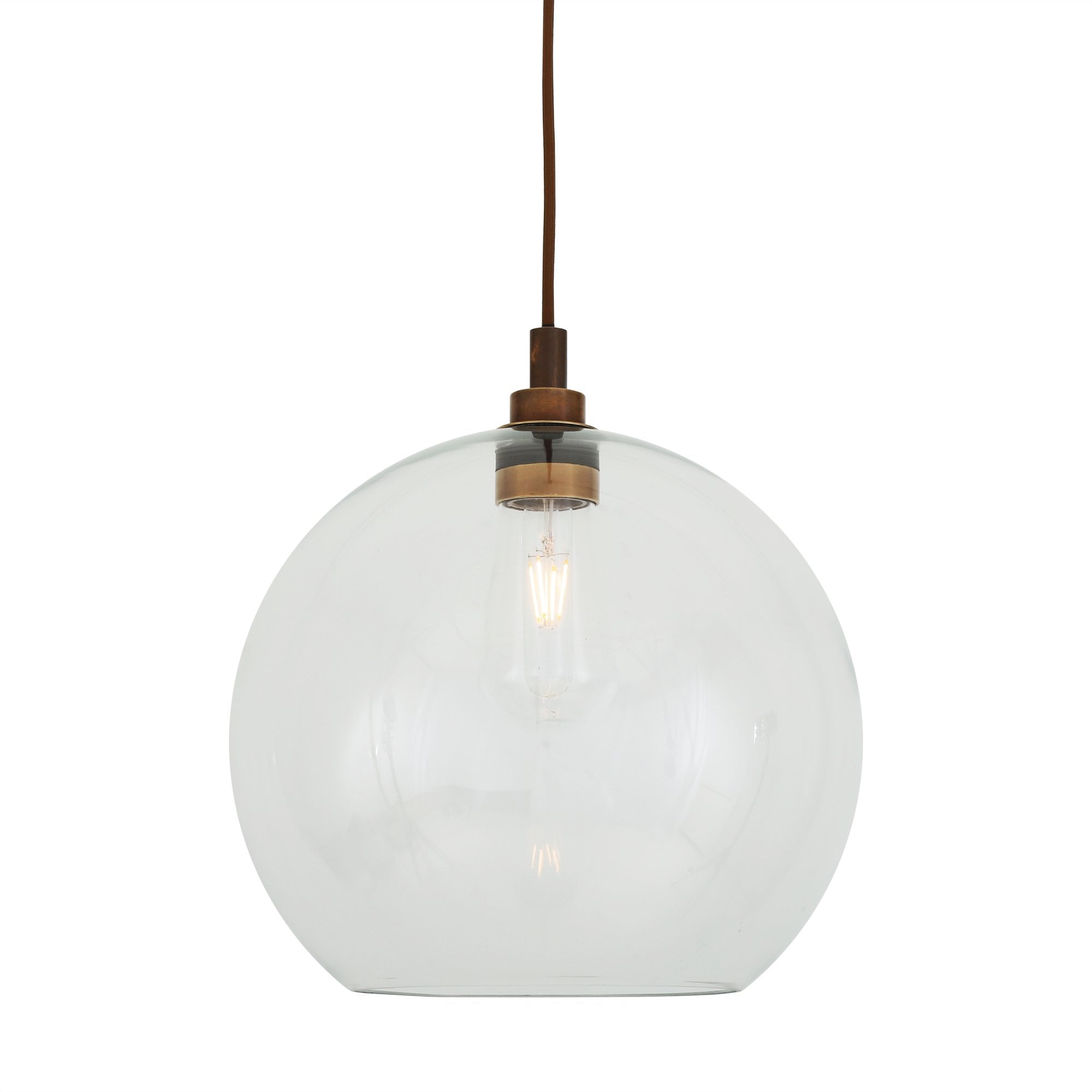 Leith Pendant Antique Brass GL134 AND GLWP01ANTBRS