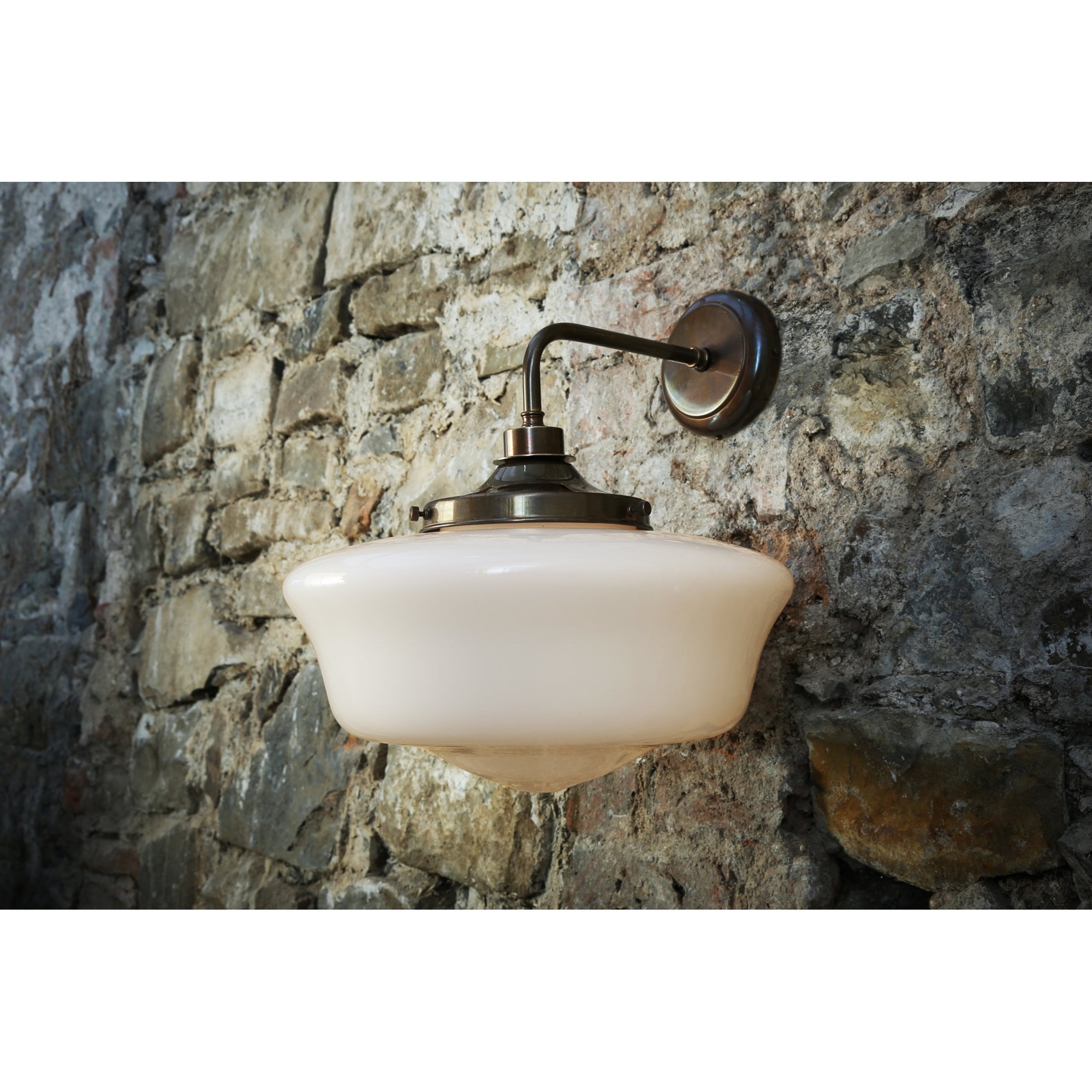 Anath Wall Light Antique Brass Gl041A