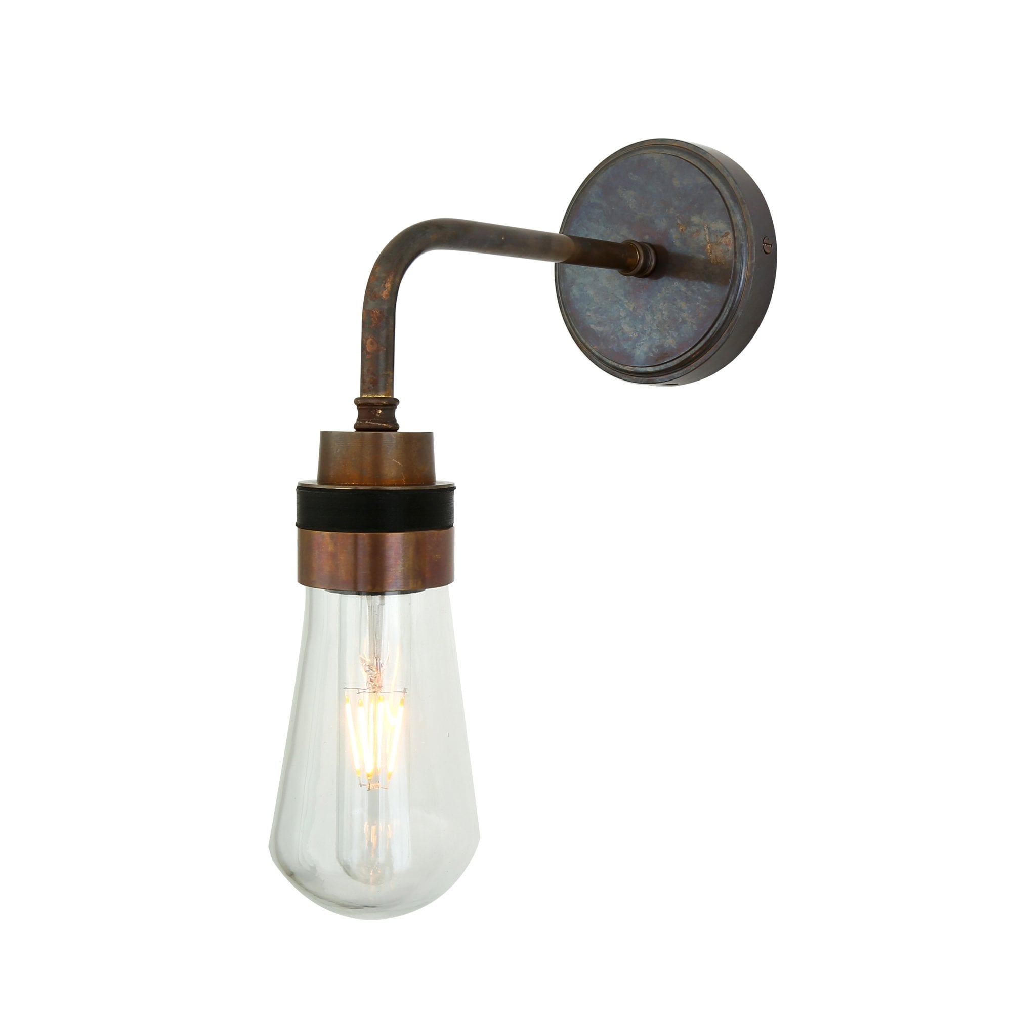 Bo Retro Quirky Single Bulb Industrial Wall Light